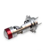 Міні лінза LED. Світлодіодні Міні лінзи H7 12-24V 110W 30000Lm Біле світло - Зображення 3