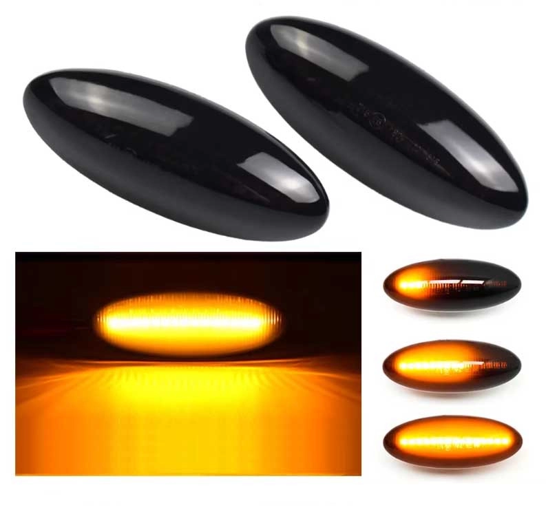 6323224697_svitlodiodnij-bokovij-pokaznik Світлодіодний боковий показник повороту Toyota Yaris RAV4 Auris Corolla Динамічний - Зображення 1