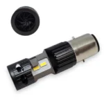 Світлодіодна лампа LED Motorcycle цоколь BA20D 12SMD 25W 6000L 3000Lm для мотоцикла мопеда скутера Біла