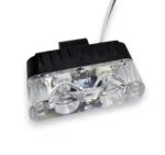 Світлодіодна балка (додаткова фара) Денні ходові вогні-стробоскопи 4шт з пультом червоний-синій - Зображення 4