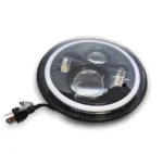 Універсальна світлодіодна фара 7 дюймів Led фара DRL ДХО з ангельськими очками 1шт. - Зображення 6