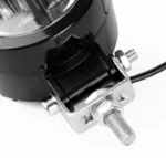 Світлодіодна протитуманна додаткова балка, фара Led ближнє світло кругла з ангельським оком - Зображення 3