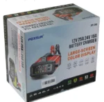 Зарядний пристрій імпульсний для аккумуляторів  FOXSUR FPT-250 12V 25A - 24V 15A імпульсний 8-ступінчастий - Зображення 7