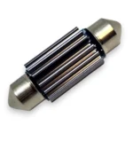 Двоколірна світлодіодна лампа C5W Festoon 2SMD 1860 12V 36мм з обманкою Біле Жовте світло - Зображення 2