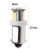 Світлодіодна лампа T4W 7SMD 2835 12V 4300К Жовте світло - Зображення 5