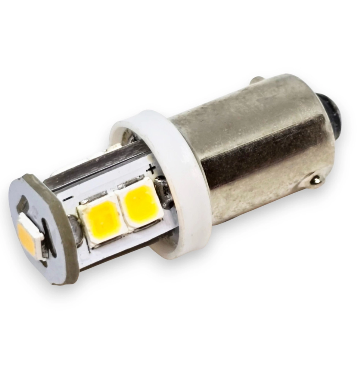 6381588439_svitlodiodna-lampa-t4w Світлодіодна лампа T4W 7SMD 2835 12V 4300К Жовте світло - Зображення 1