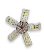 Світлодіодна лампа з цоколем 1156 BA15s P21W 540SMD 352812V Біла - Зображення 5