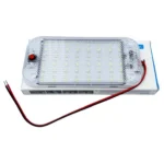 Світлодіодний ліхтар у салон 12-24V 48 LED освітлення багажника на двохст. скотчі панель підсвічування з кнопкою - Зображення 6