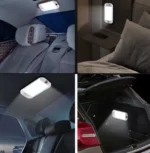 Світлодіодний ліхтар у салон 12-24V 48 LED освітлення багажника на двохст. скотчі панель підсвічування з кнопкою - Зображення 8