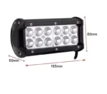 Світлодіодна балка (фара) 12 LED 36W-S-C3CR C2036F S 16*7 см Дальнє світло - Зображення 3
