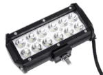 Світлодіодна балка (фара) 12 LED 36W-S-C3CR C2036F S 16*7 см Дальнє світло - Зображення 2