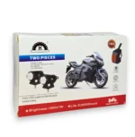 Світлодіодна двокольорова фара Moto LED Mini 12-60V 3000Lm для мотоцикла скутера Білий - Білий - Зображення 9