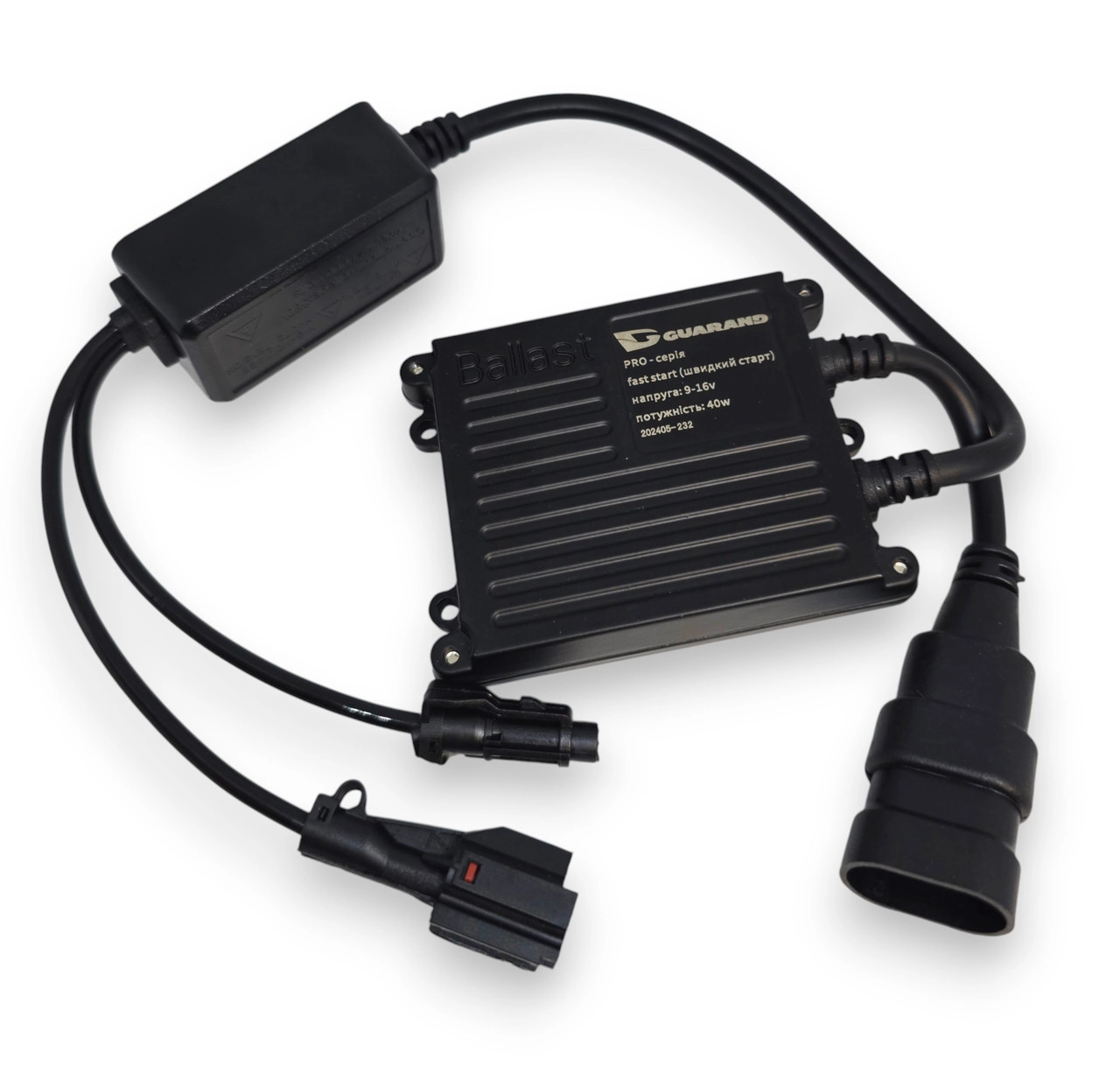 6401741240_blok-rozpalyuvannya-blok Блок розпалювання Блок розпалу ксенона Guarand Pro-Series 40w 12v KET Швидкий старт - Зображення 1
