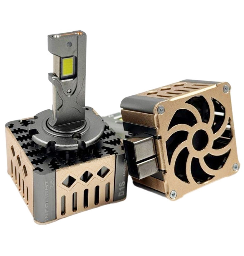 6410428617_avtomobilni-svitlodiodni-lampi Автомобільні світлодіодні лампи з цоколем D1S Pro 30 Led 12V комплект - Зображення 1