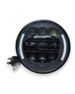 Універсальна світлодіодна led фара 5,75 дюймів 12-24В лінза з поворотом - Зображення 6