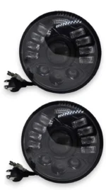 Універсальні світлодіодні led фари 5,75 дюймів ВАЗ 2103, 2106 12-24В, лінза з поворотом - Зображення 7