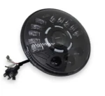 Світлодіодна фара 7 дюймів ВАЗ 2101, НИВА, Тайга УАЗ 469 ГАЗ, Хаммер, F Cruiser Лінза з поворотом 12-24V 1шт - Зображення 3