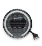 Світлодіодна фара 7 дюймів ВАЗ 2101, НИВА, Тайга УАЗ 469 ГАЗ 24, Хаммер, F Cruiser Лінза з поворотом 12-24V - Зображення 3