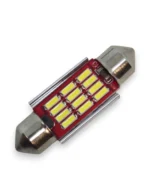 Світлодіодна лампа C5W Festoon 12SMD 4014 12-24V 36 мм з обманкою Біле світло