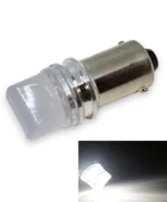 Світлодіодна лампа T4W 3SMD 2835 3D Біле світло12V з матовою лінзою