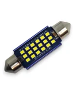 Світлодіодна лампа C5W Festoon 18SMD 2016 12V 41мм з обманкою Біле світло - Зображення 3