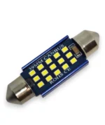 Світлодіодна лампа C5W Festoon 15SMD 2016 12V 39мм з обманкою Біле світло - Зображення 3