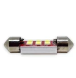 Світлодіодна лампа C5W Festoon 6SMD 3030 12 V 36 мм з обманкою - Зображення 5