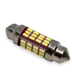 Світлодіодна лампа C5W Festoon 48SMD 4014 12V 36мм Біле світло - Зображення 3