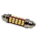 Світлодіодна лампа C5W Festoon 60SMD 4014 12V 41мм Біле світло - Зображення 2