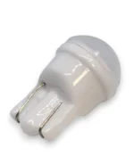 Світлодіодна лампа Т10 (W5W) 3SMD 2835 12V Зелене світло кераміка матова лінза - Зображення 4