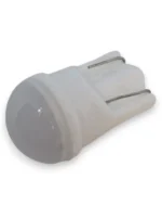 Світлодіодна лампа Т10 (W5W) 3SMD 2835 12V Зелене світло кераміка матова лінза - Зображення 5