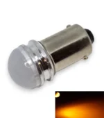 Світлодіодна лампа T4W 1SMD Жовте світло 12V з матовою лінзою