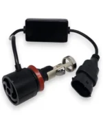 Світлодіодні міні лінзи. Led лінза цоколь H11 8SMD 56W 5700К з вентилятором  комплект - Зображення 4