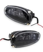 Світлодіодна балка Led протитуманна фара. Діодні ПТФ 7 лінз 70W Daewoo Lanos. Преміум Метал