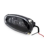 Світлодіодна балка Led протитуманна фара. Діодні ПТФ 7 лінз 70W Daewoo Lanos. Преміум Метал - Зображення 8