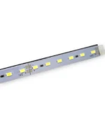 Світлодіодна стрічка 36 SMD 5630 24V на алюмін у силіконі на самоклейці лінійка 50см. Біла - Зображення 3
