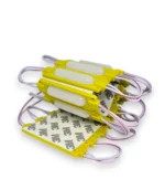 Світлодіодний модуль COB 24V 70мм*20мм*3мм Жовтий з матовим розсіювачем - Зображення 3