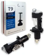 Комплект світлодіодних лінз з активним охолодженням T9 BI-LED H4 mini 36W 6000K 9-32V