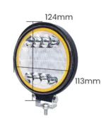 Светодиодная балка (фара) K4024Y-D 11,5см - Зображення 3