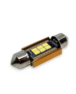Світлодіодна лампа C5W Festoon 6SMD 3020 12V 36мм з обманкою Біле світло - Зображення 2