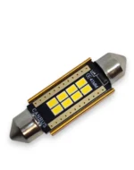 Світлодіодна лампа C5W Festoon 8SMD 3020 12V 41мм з обманкою Біле світло - Зображення 3