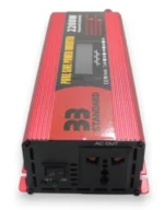 Перетворювач напруги із чистим синусом. Інвертор 2200W 12v 33 STANDART з дисплеєм - Зображення 3