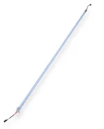 Світлодіодна стрічка 114 SMD 5630 220V на алюмінієвій основі в пластиковому коробі 1метр Біле світло - Зображення 2