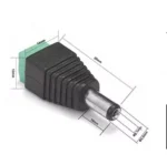 Конектор Роз'єм живлення під Гвинт 12v LED 5,5мм х 2,1мм "тато" з клемами - Зображення 5