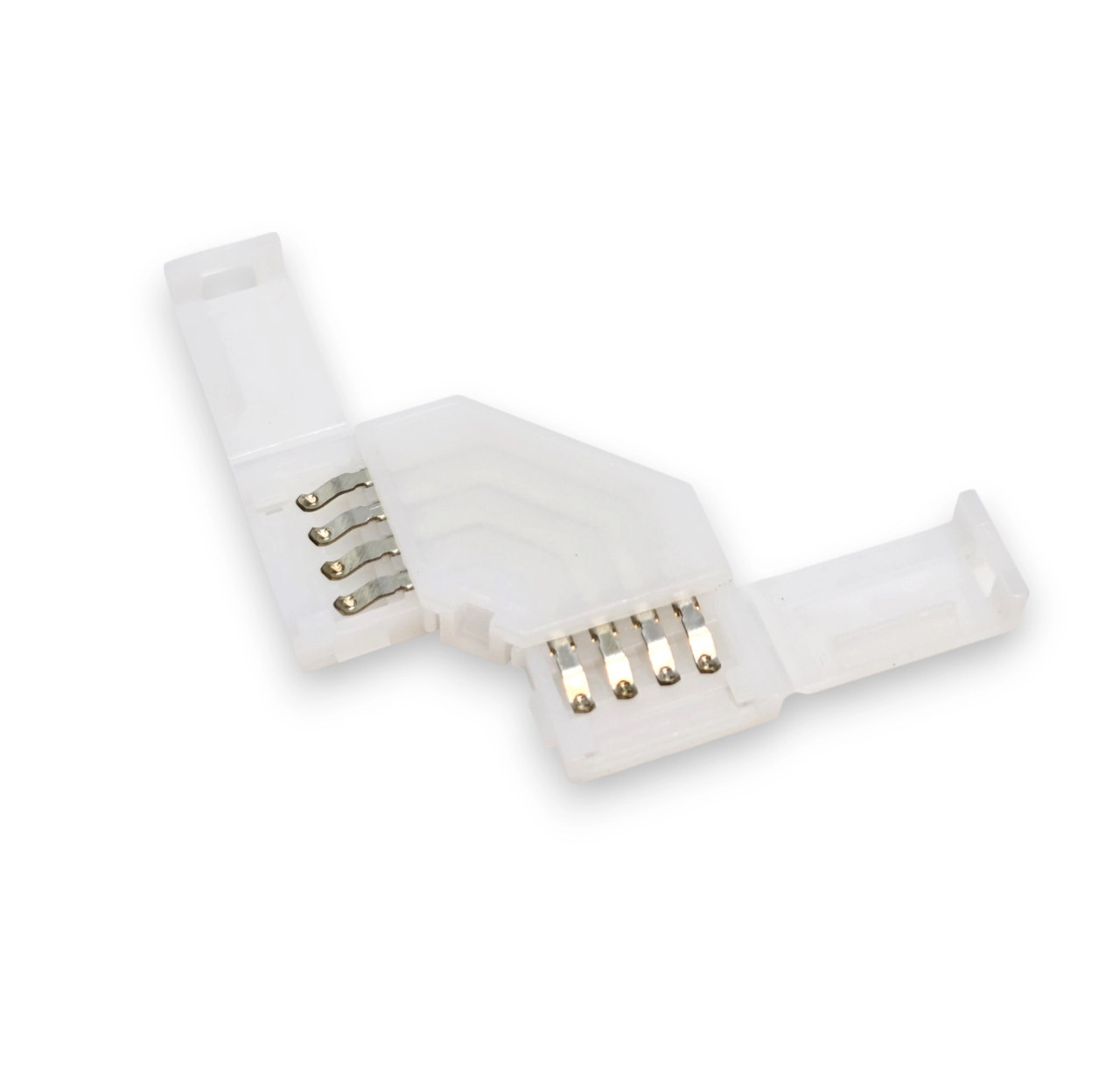 6470606982_konektor-kutovij-4 Конектор кутовий 4 контакти для RGB LED стрічки LED-STIL 10мм 1шт - Зображення 1