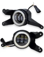 Світлодіодні протитуманні фари Chevrolet Cruze 2008-2012 3LED з ангельським оком габарит, поворот Комплект - Зображення 8