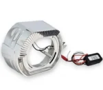 Маска для лінз 2.5" дюйма (63мм) стиль BMW led Sport з ангельскими глазками - Зображення 7