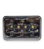 Світлодіодна протитуманна фара ПТФ 10 LED Ближнє - дальнє Біле світло з крелінням та роз'ємом Метал - Зображення 7