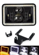 Світлодіодна протитуманна фара ПТФ LED Ближнє - дальнє з крелінням та роз'ємом Метал Габарит Поворот