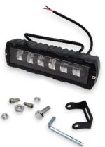 Світлодіодна балка (додаткова фара) 6 лінз 10-30V 6000K Ближнє - Дальне світло Біле